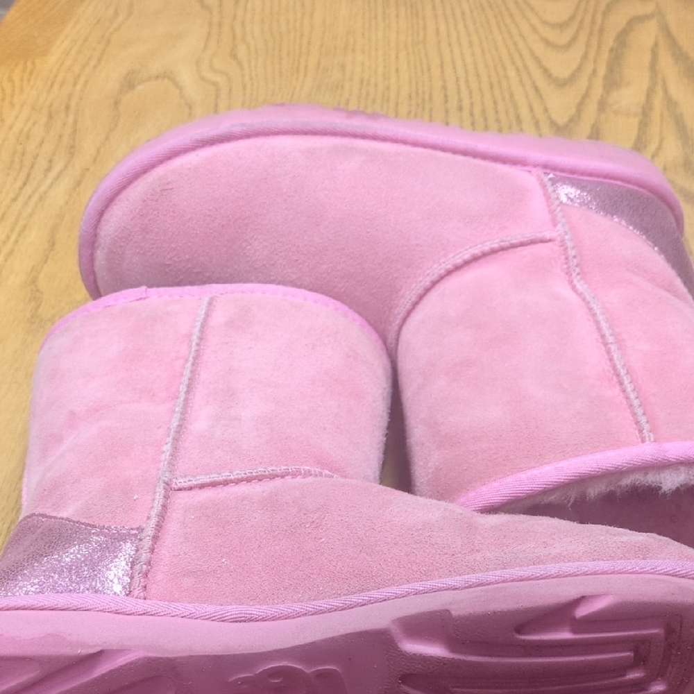 UGG Pink Ankle Booties - Picture 7 of 8